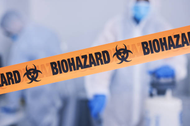 Professional Biohazard Cleanup technician working in Rochester, NY